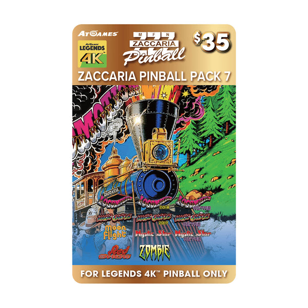 Zaccaria Pinball Pack 7 (For Legends 4K™ Pinball ONLY)