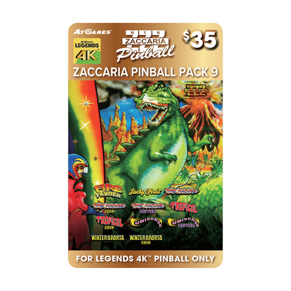 Zaccaria Pinball Pack 9 (For Legends 4K™ Pinball ONLY)