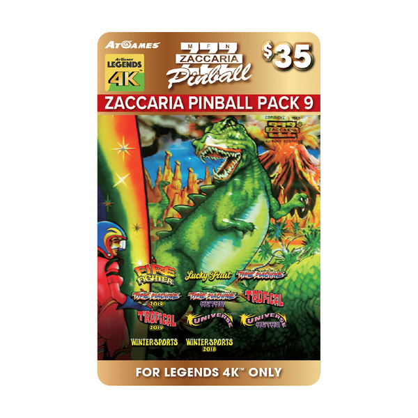 Zaccaria Pinball Pack 9 (Legends 4K™  ONLY)