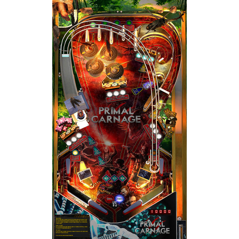 Zaccaria Primal Carnage Solid State Legends Single Pack (Legends Pinball HD and Legends Pinball Micro HD ONLY)