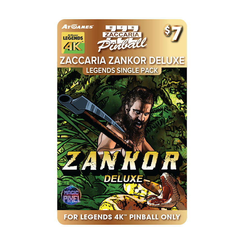 Zaccaria Zankor Deluxe Legends Single Pack (For Legends 4K™ Pinball ONLY)