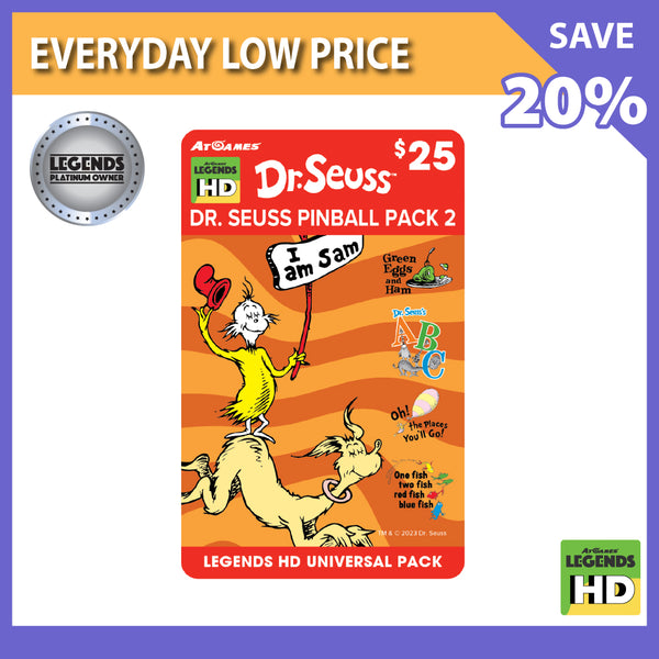 Dr. Seuss™ Pinball Pack 2 (Legends HD ONLY) <br>(LPO Member Deal)