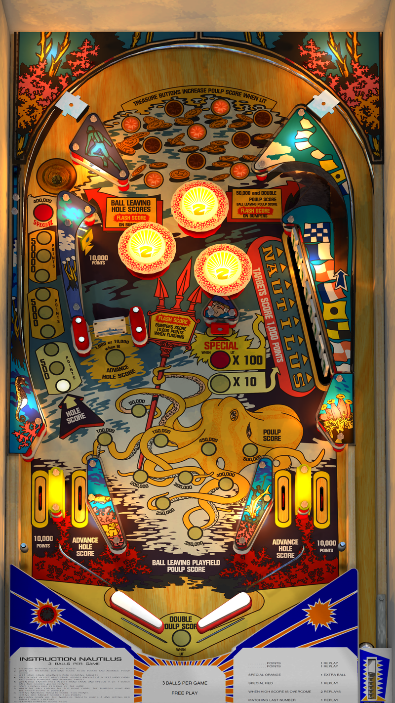 Zaccaria Pinball Pack 3 (For Legends 4K™ Pinball ONLY)