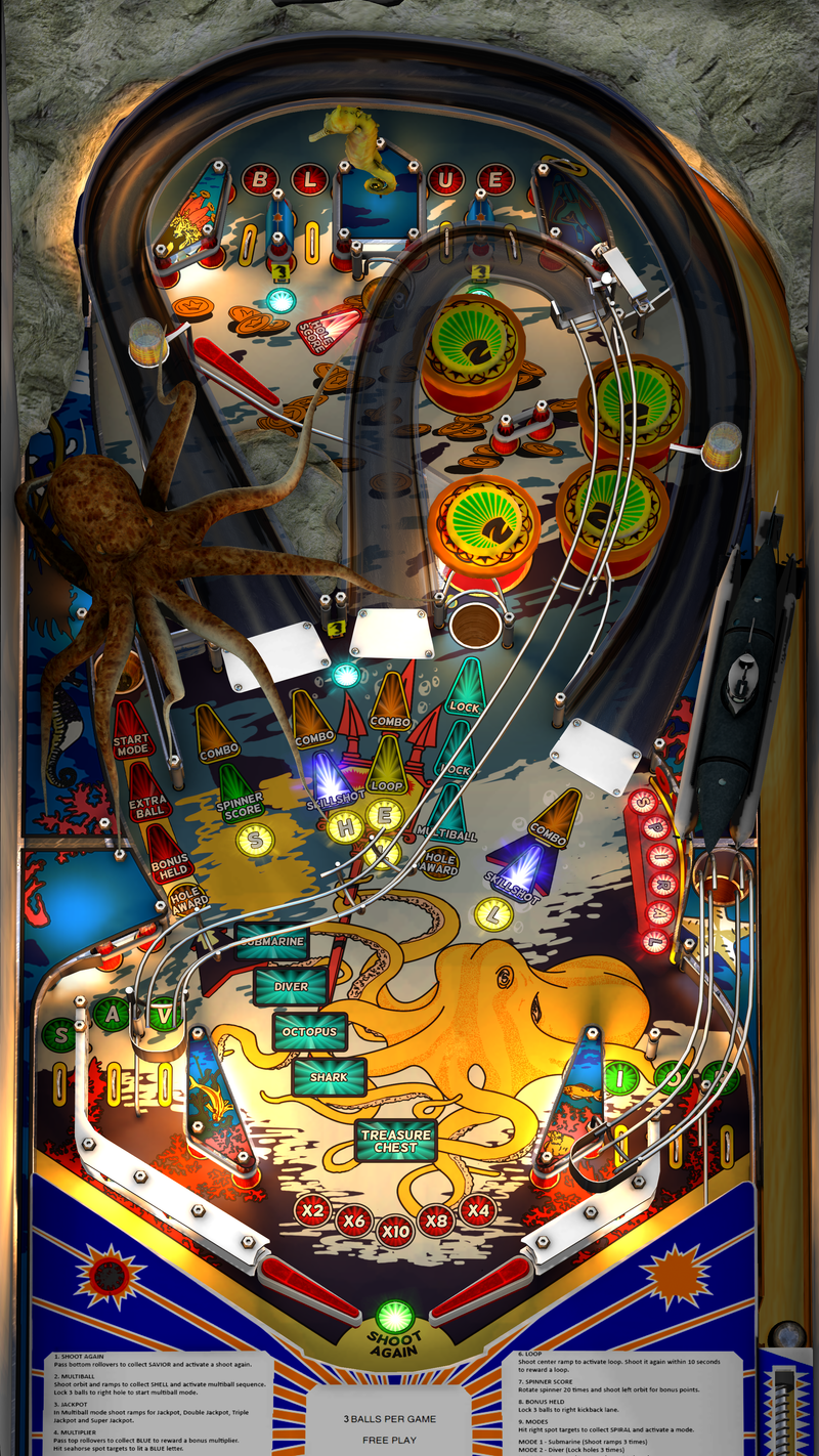 Zaccaria Pinball Pack 3 (For Legends 4K™ Pinball ONLY)