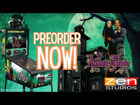 Preorder- Legends Pinball 4KP - The Addams Family™ (Standard Edition)