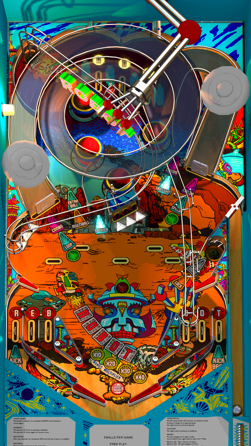 Zaccaria Pinball Pack 3 (For Legends 4K™ Pinball ONLY)