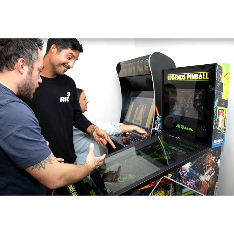 Legends Pinball, máquina de arcada de tamaño completo, Home Arcade,  videojuegos retro clásicos, 22 juegos de pinball con licencia de género