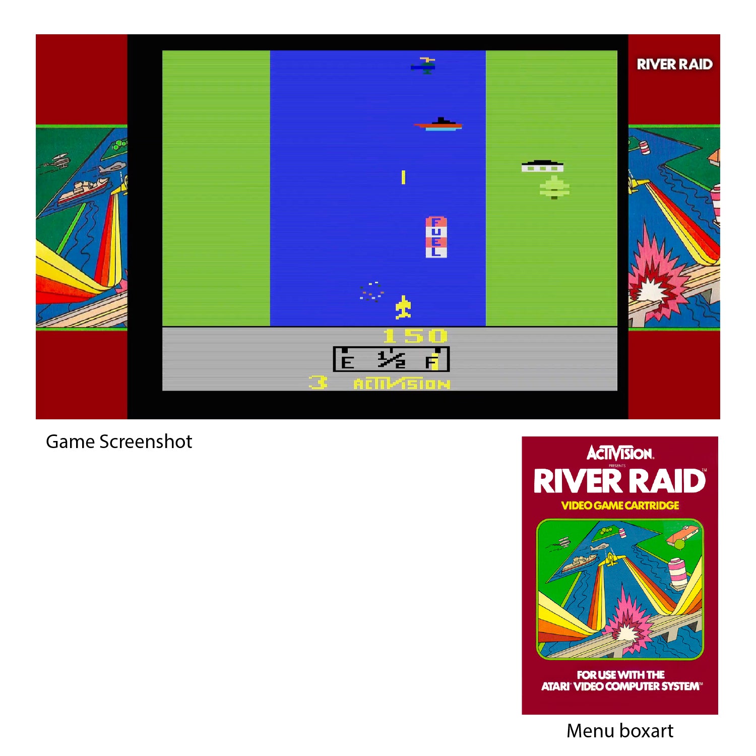 Review: River Raid (Atari 2600) 